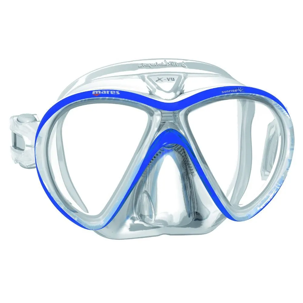 Mares X-Vu Sunrise Liquidskin Dive Mask