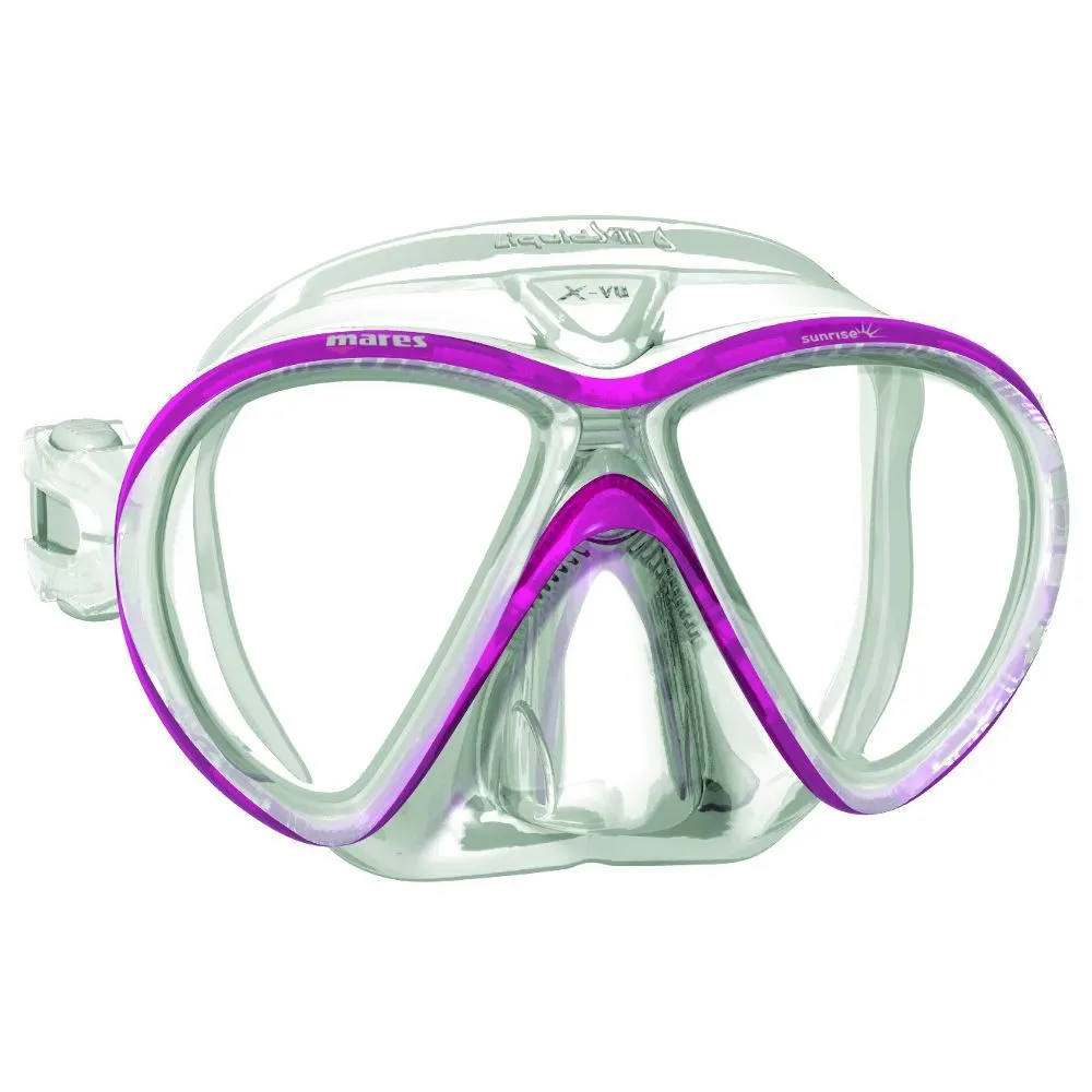 Mares X-Vu Sunrise Liquidskin Dive Mask