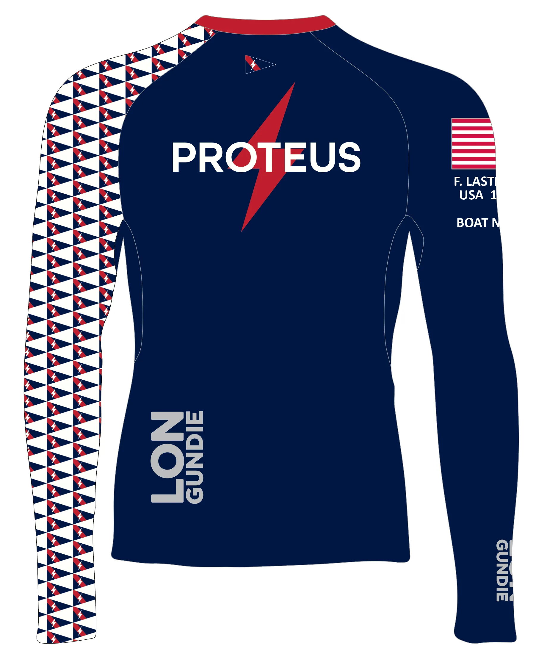 MEN T SHIRT TOP LOOSE FIT NAVY | PROTEUS YACHT CLUB | PSNLZ'D