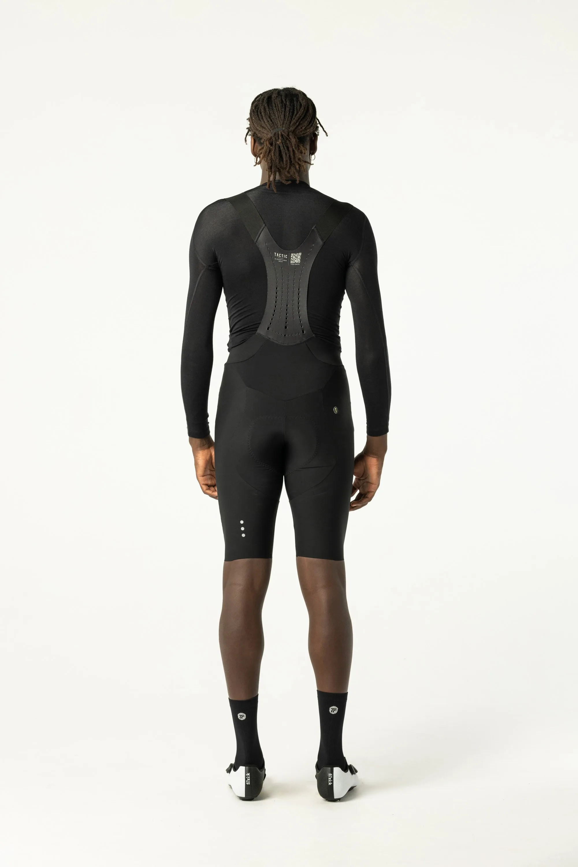 Men's Long Sleeve Base Layer Merino - Black