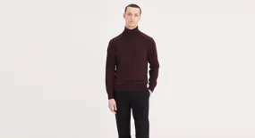 Men's Regular Fit Turtleneck Sweater