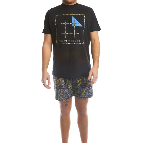 Midnight Mosaic Unisex Short Sleeve T-Shirt