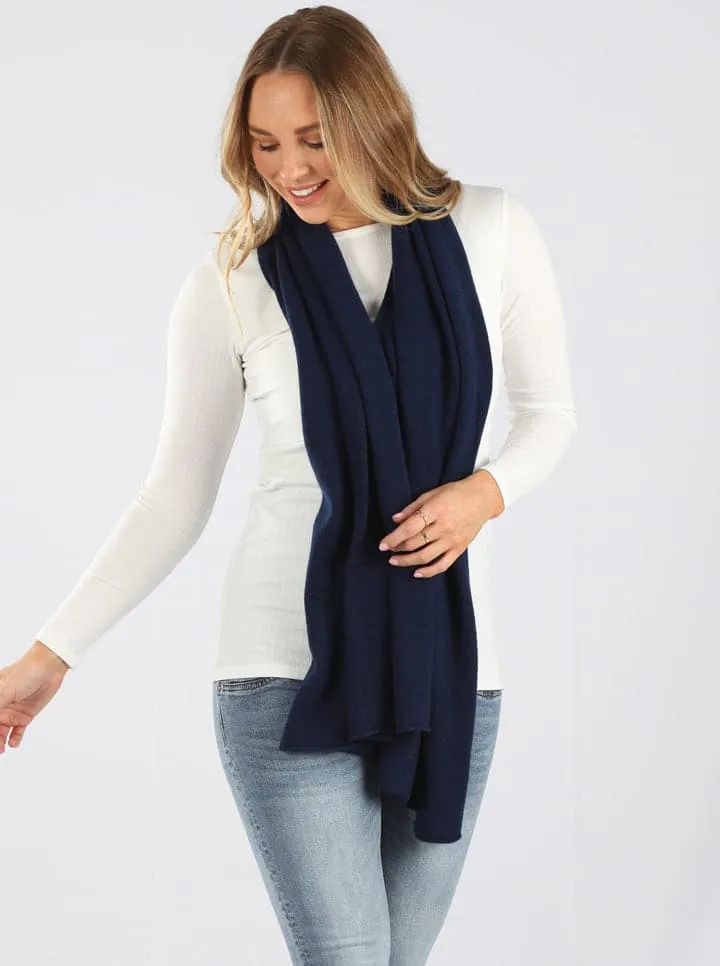 Moozie Mama Luxury Wrap/Poncho Maternity & Nursing Cover in Navy