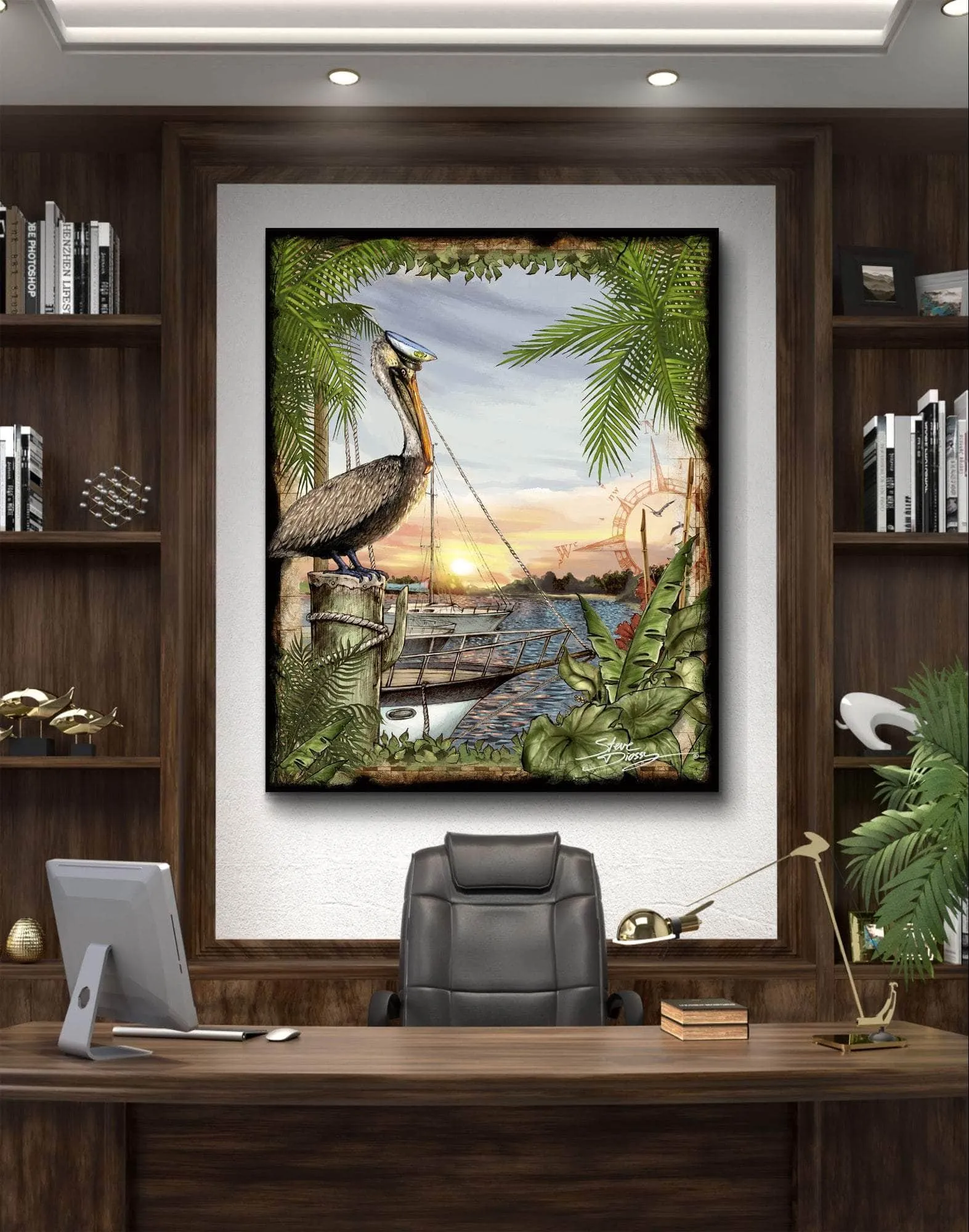 NEW! "Latitude Attitude" Limited Edition Canvas