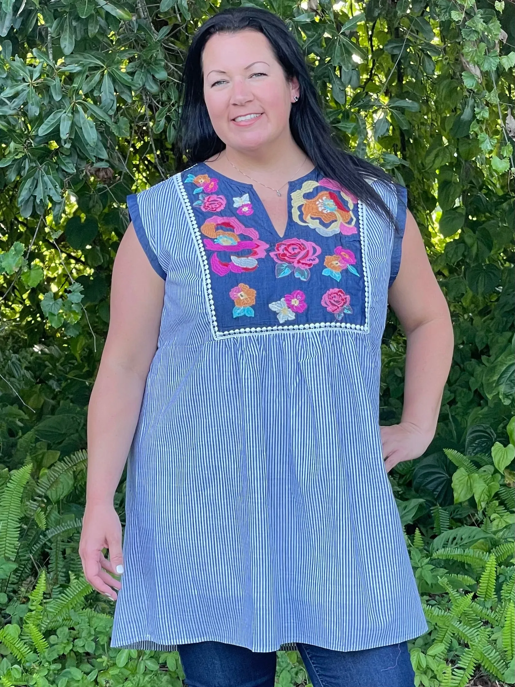 Patagonia Embroidered Babydoll  Dress