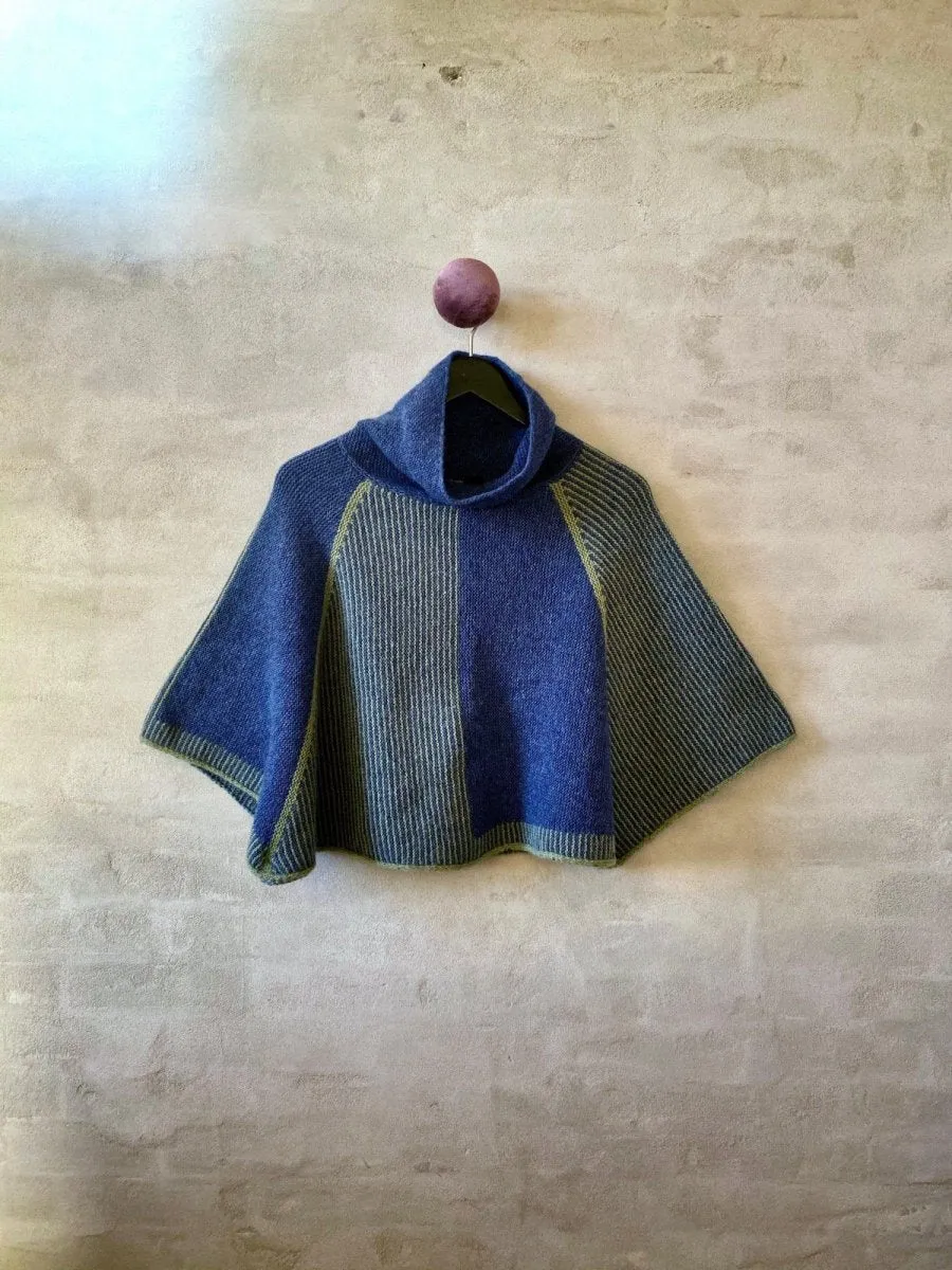 Pirouette poncho / cape by Hanne Falkenberg, No 20 knitting kit