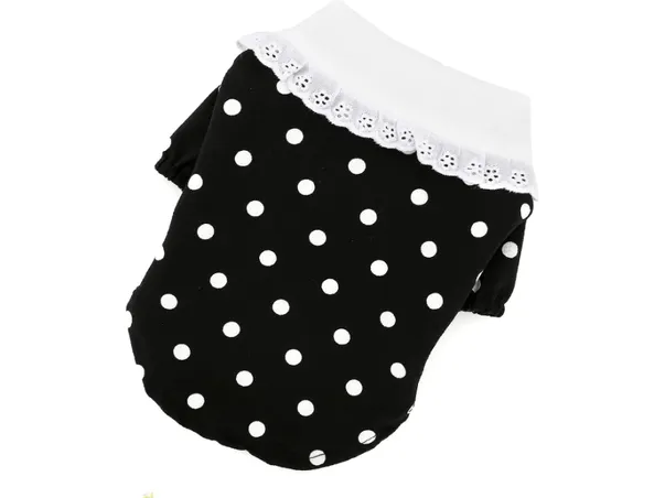 Polka Dot Black Cat Clothes