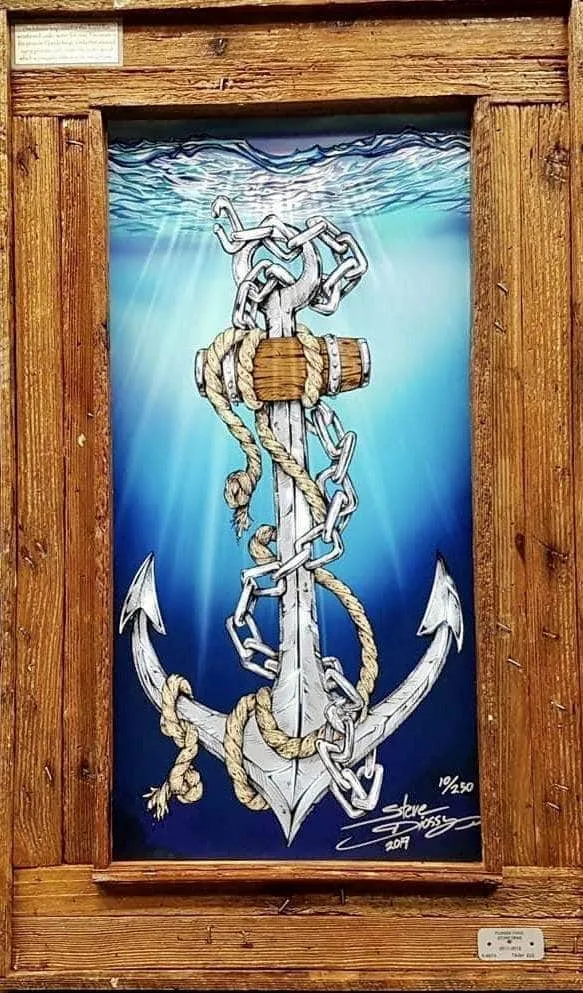 "Anchors Aweigh" Limited Edition Canvas