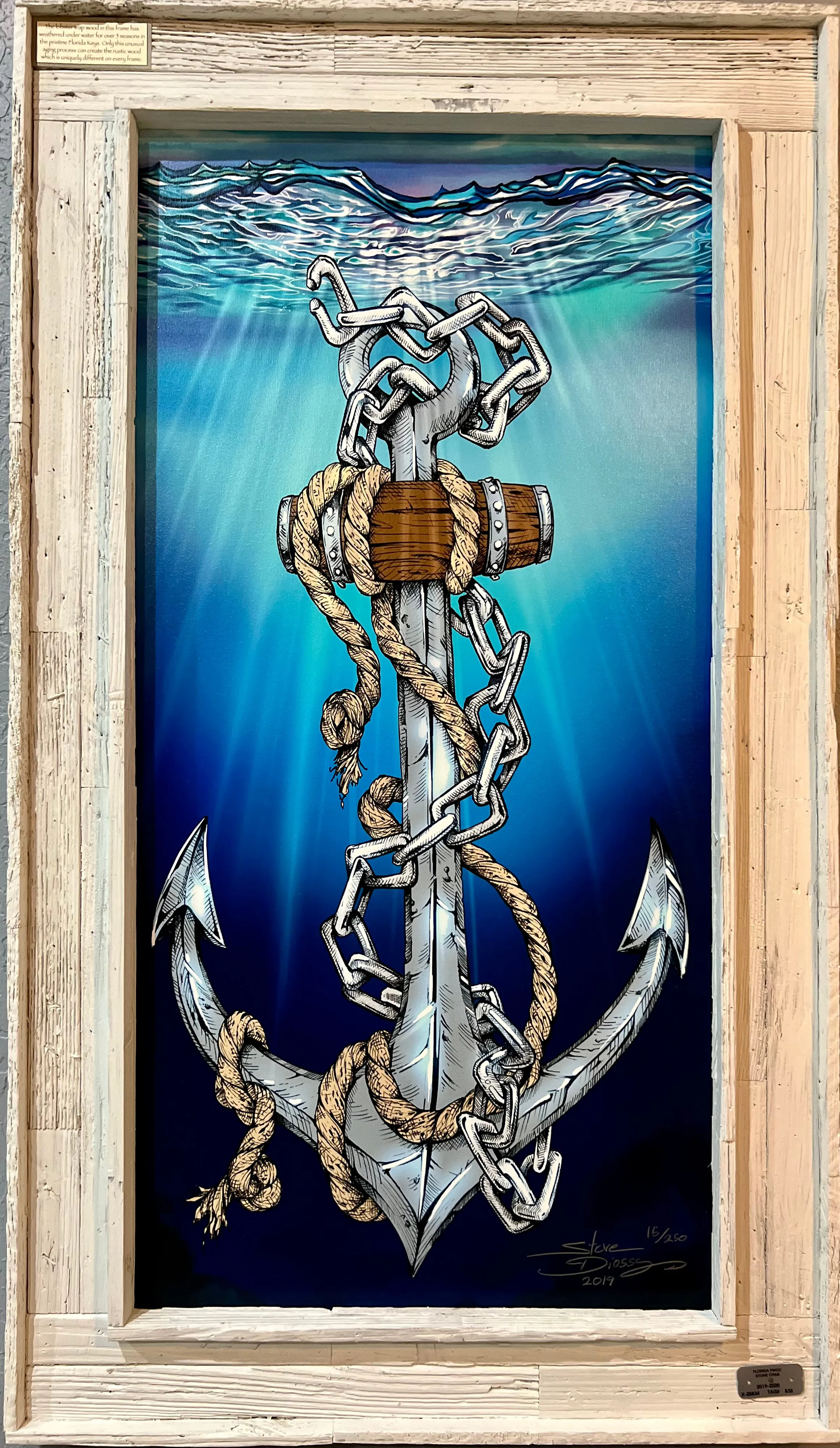 "Anchors Aweigh" Limited Edition Canvas