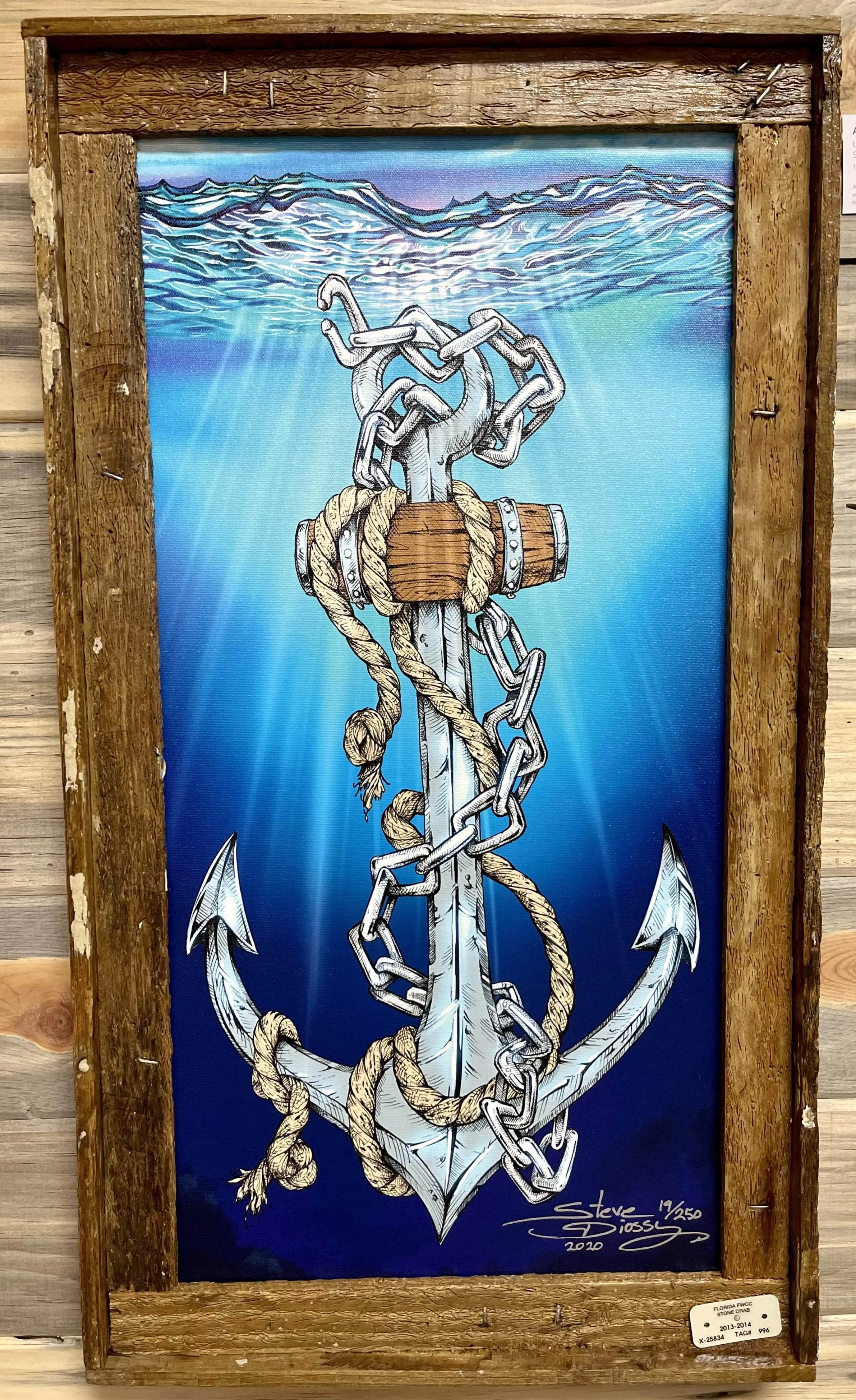 "Anchors Aweigh" Limited Edition Canvas