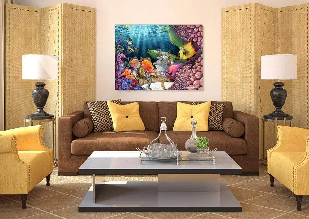 "Anemones Closer" (Keep your friends close and your anemones closer) Limited Edition Canvas