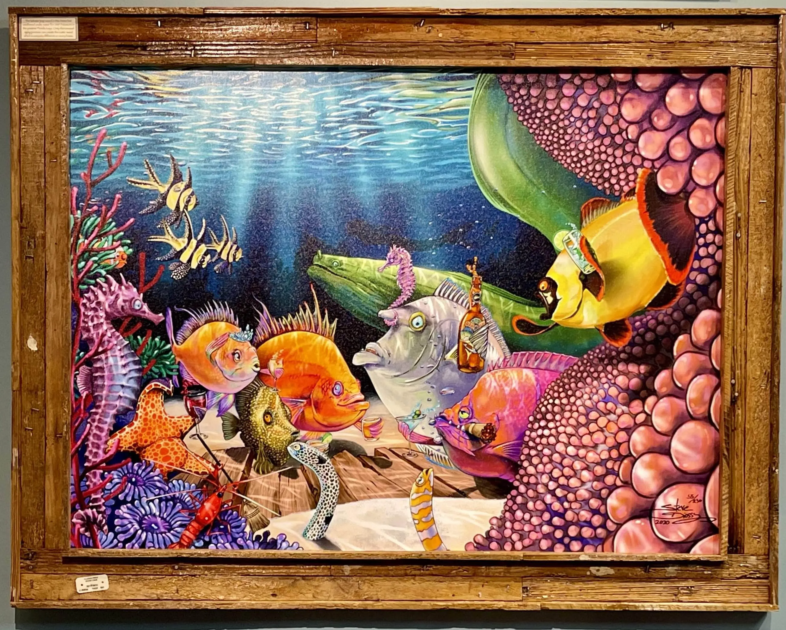 "Anemones Closer" (Keep your friends close and your anemones closer) Limited Edition Canvas