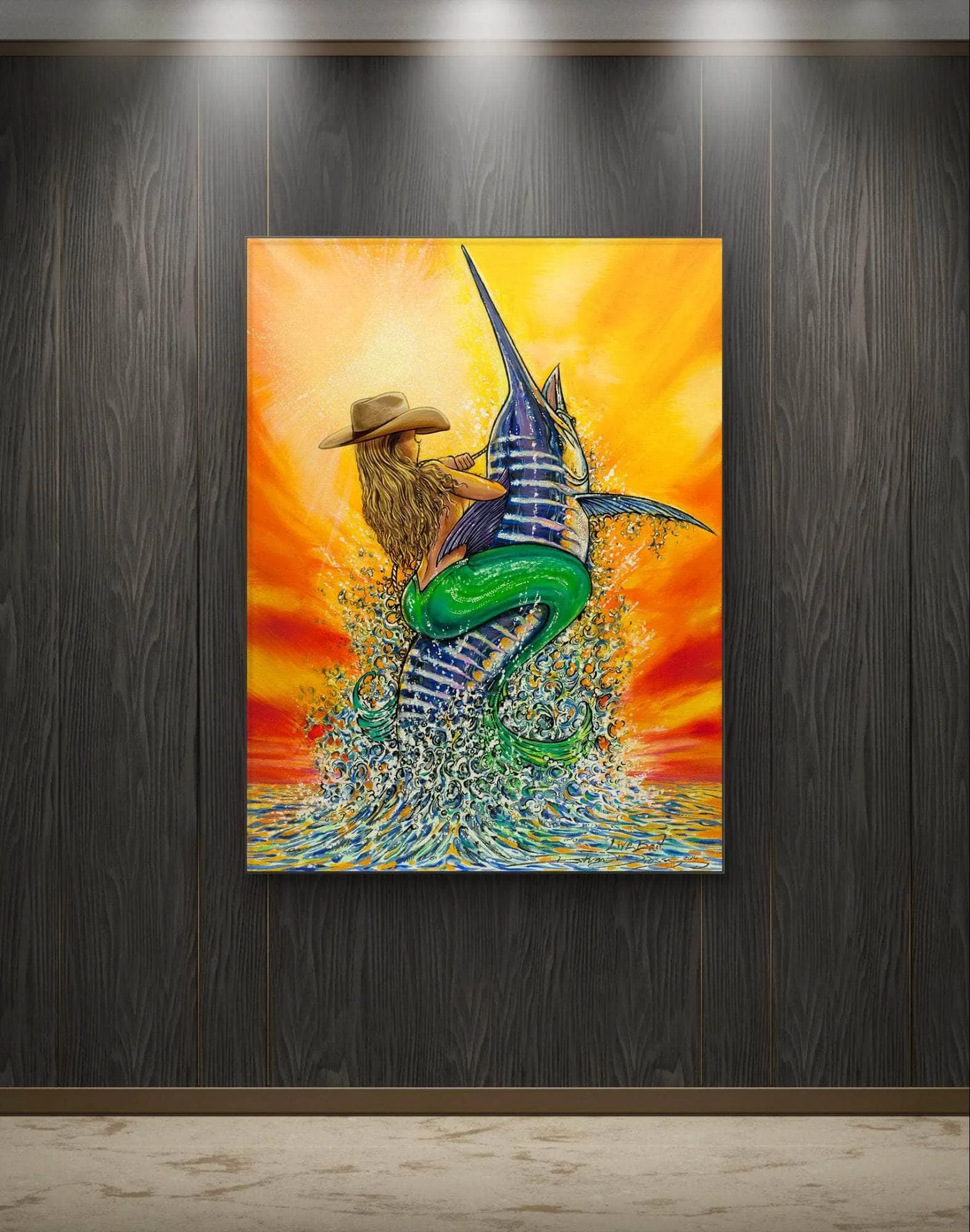 "Live Bait" Limited Edition Canvas