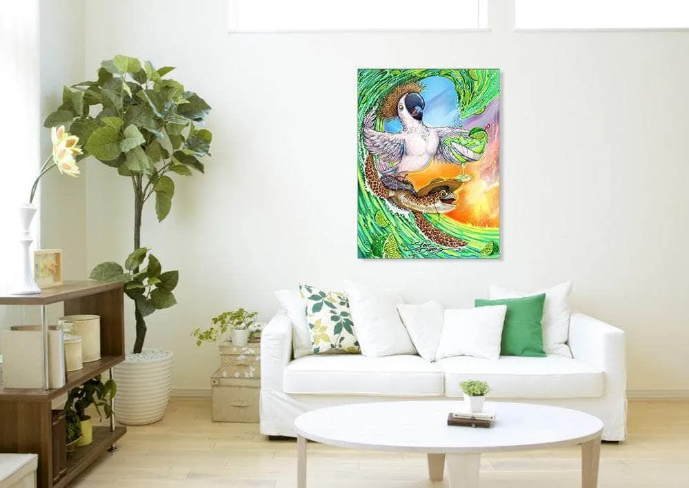 "Margarita Wave" Limited Edition Canvas