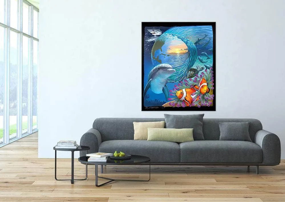 "Ocean Science” Limited Edition Canvas