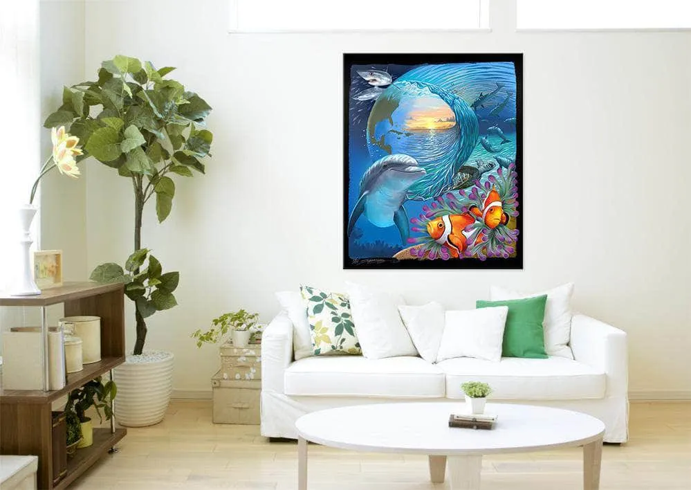 "Ocean Science” Limited Edition Canvas