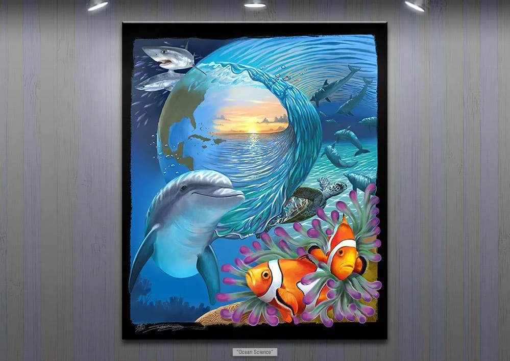 "Ocean Science” Limited Edition Canvas