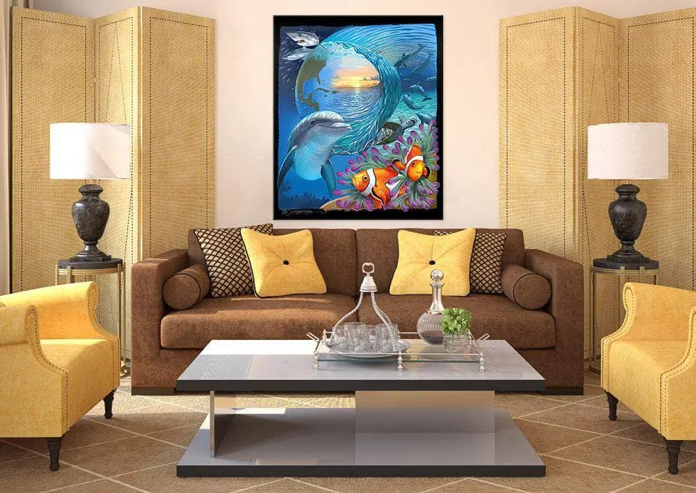 "Ocean Science” Limited Edition Canvas