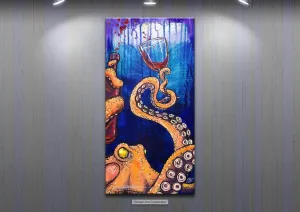 "Octopus the Connoisseur" Limited Edition Canvas