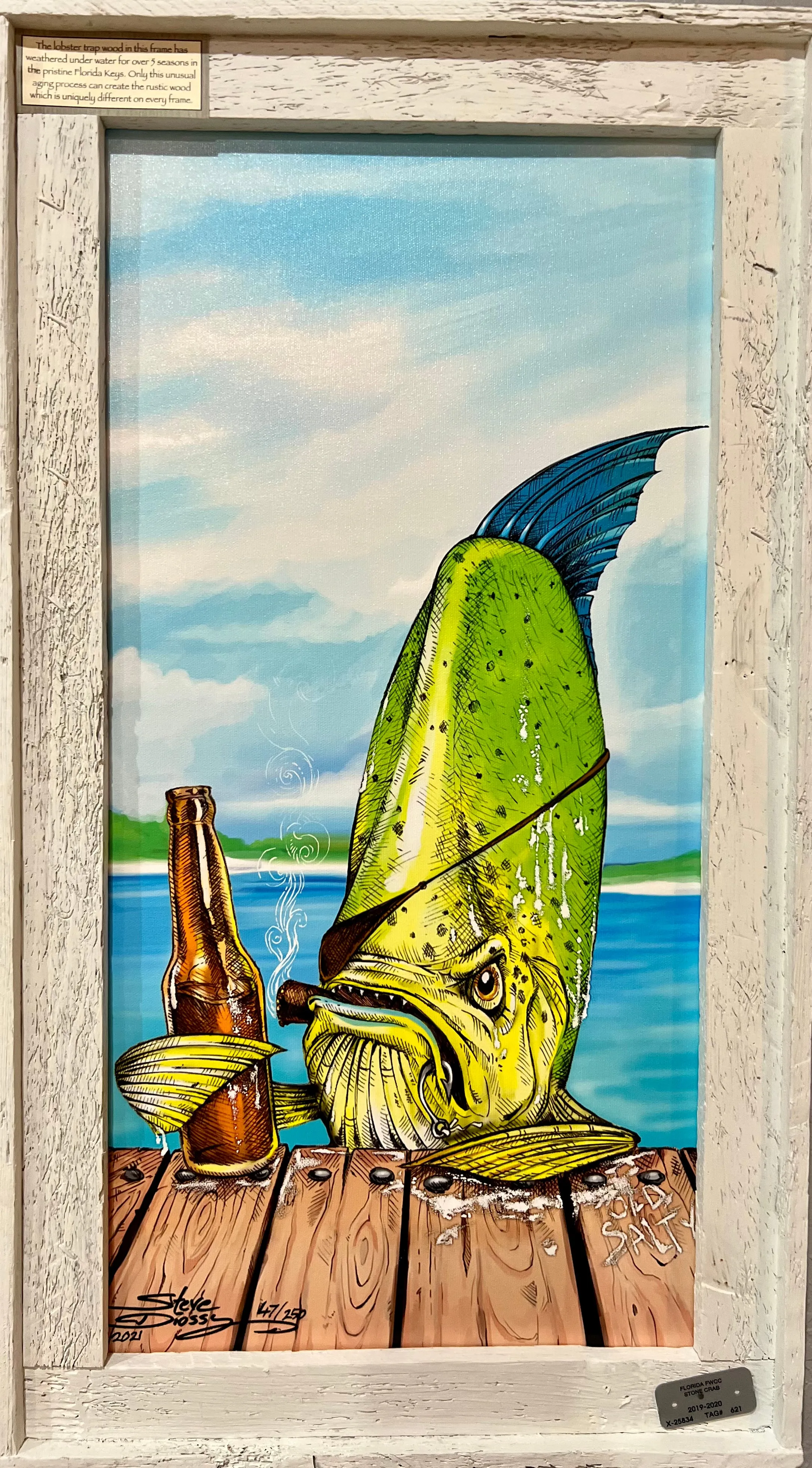 "Old Salty" Limited Edition Canvas