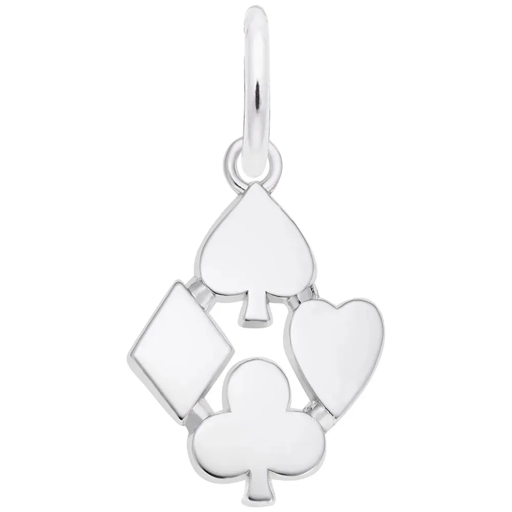 Rembrandt Charms - Playing Card Suits Charm - 2022