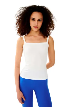 Romy Rib Tank, White