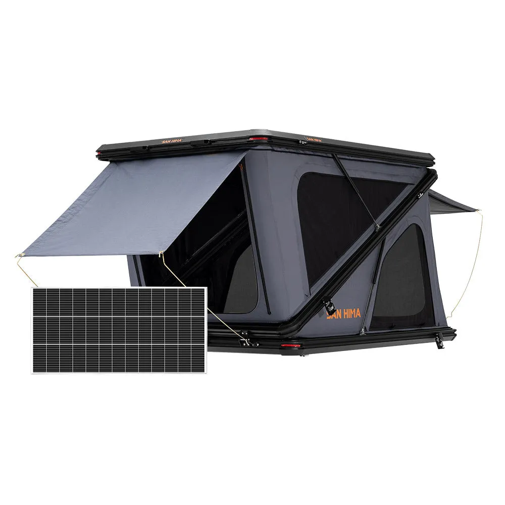 San Hima Kalbarri Z Roof Top Tent Hardshell With Ladder   200W Solar Panel