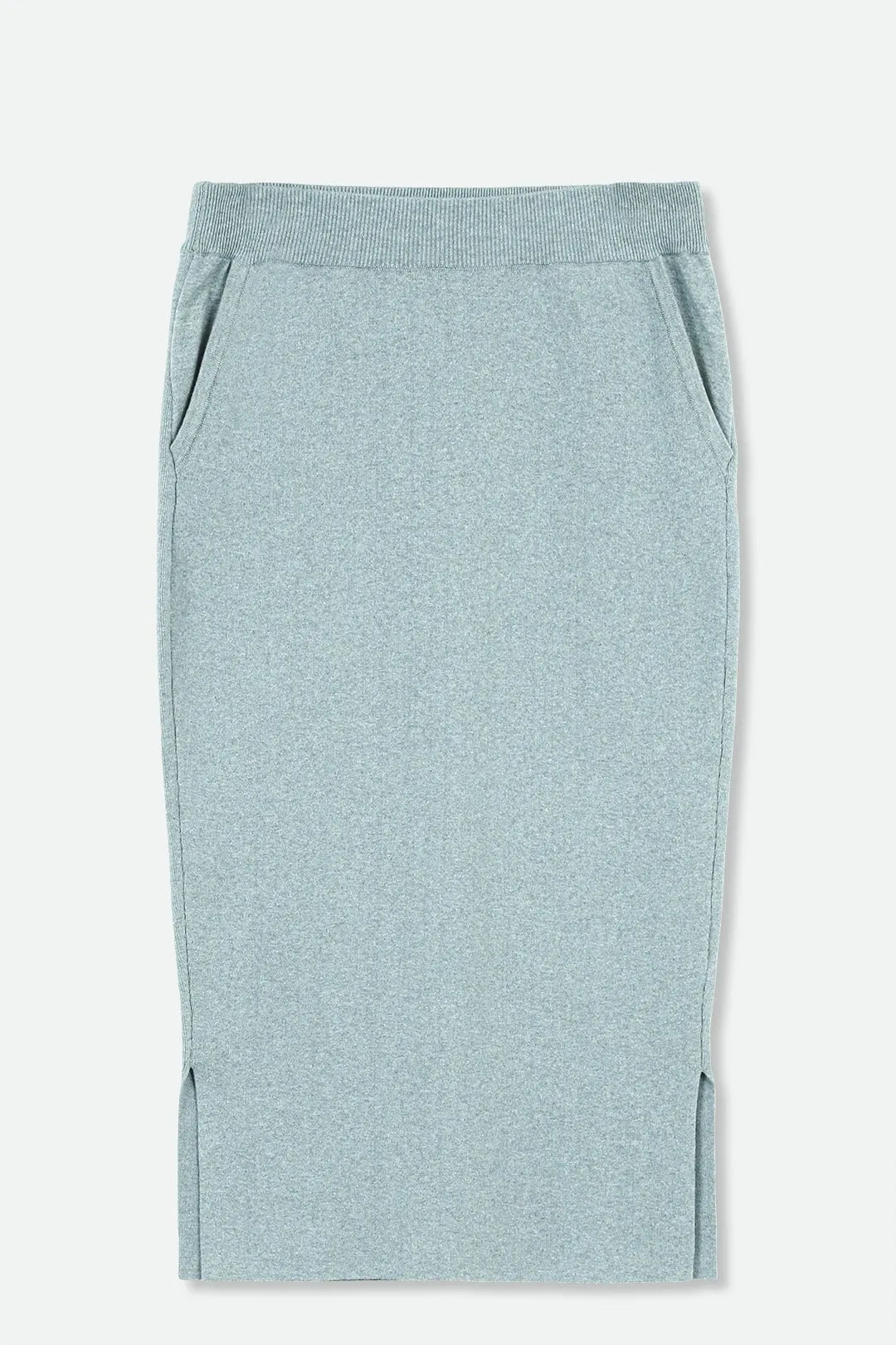 SICILY PENCIL SKIRT IN KNIT PIMA COTTON STRETCH LIMITED EDITION COLORS