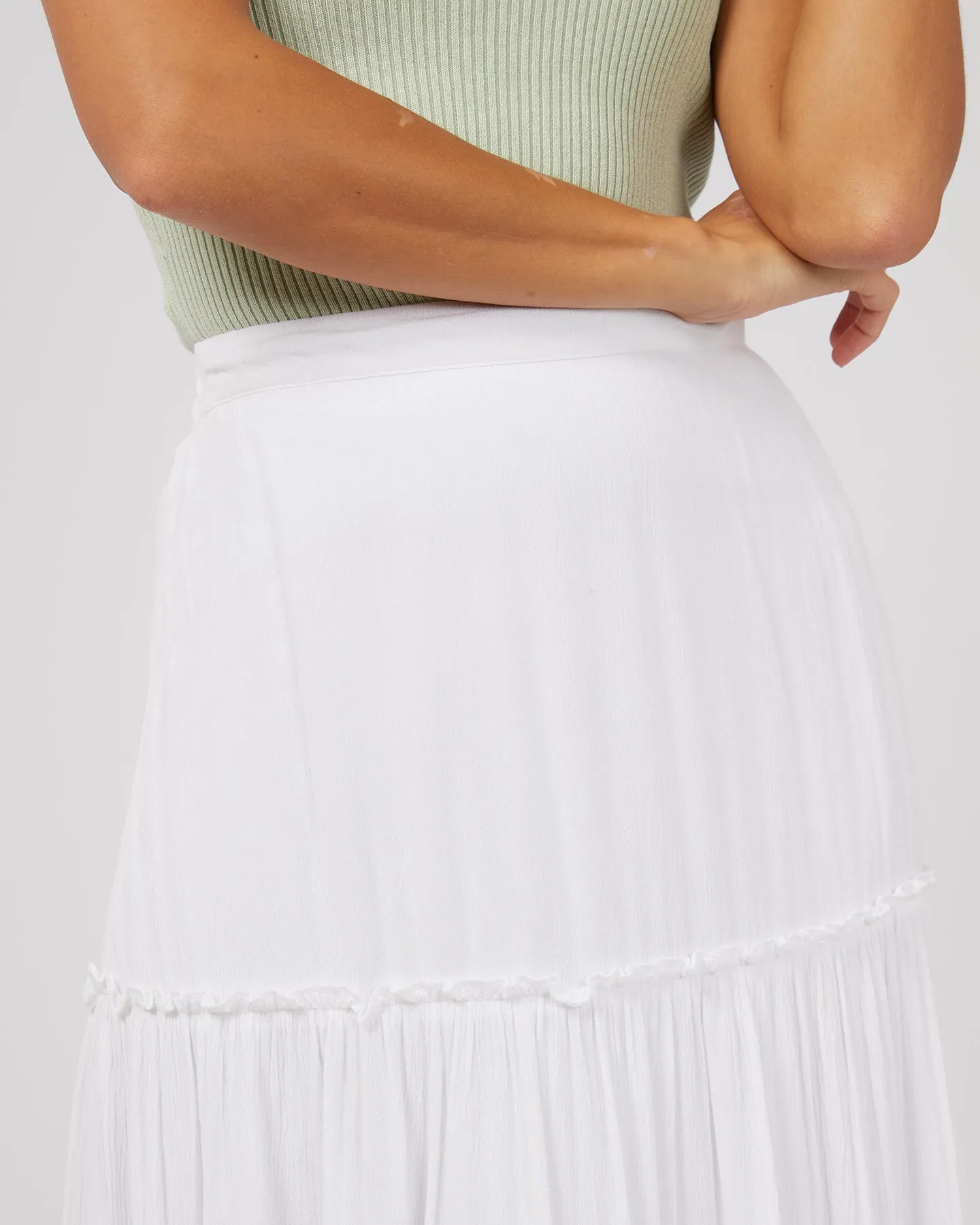 Silent Theory Olsen Skirt - White