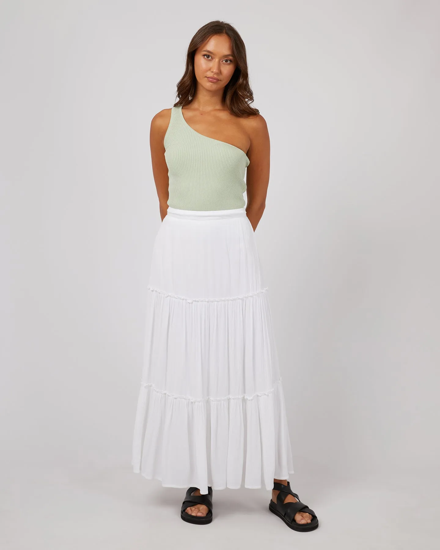 Silent Theory Olsen Skirt - White