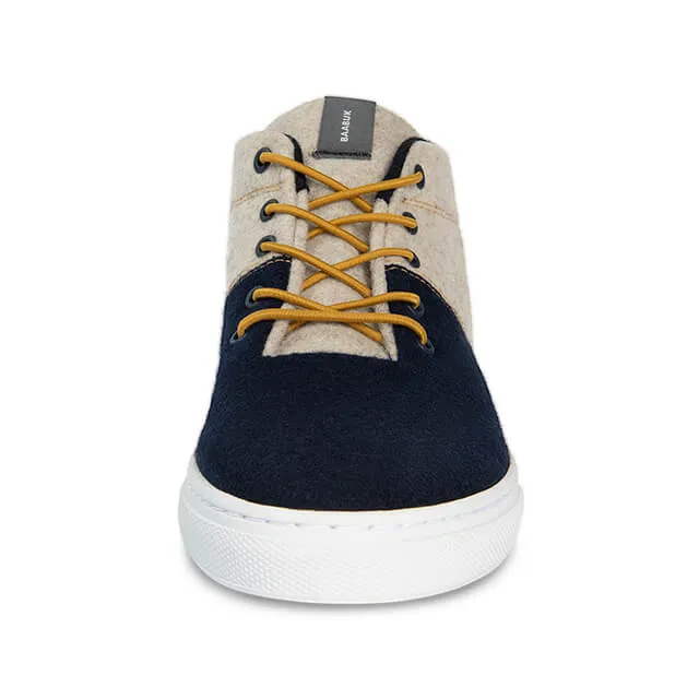 Sky Wooler - Navy Cream Gold