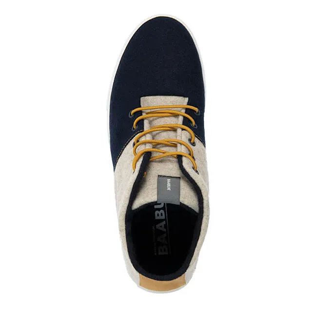 Sky Wooler - Navy Cream Gold