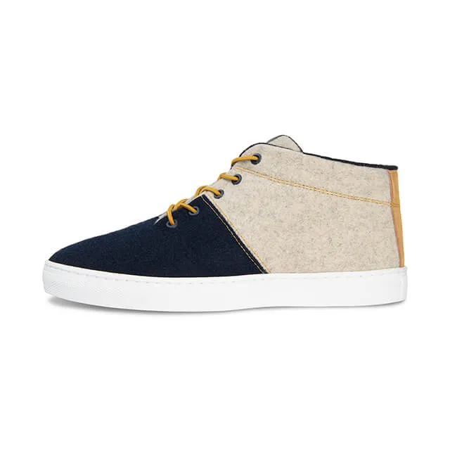 Sky Wooler - Navy Cream Gold