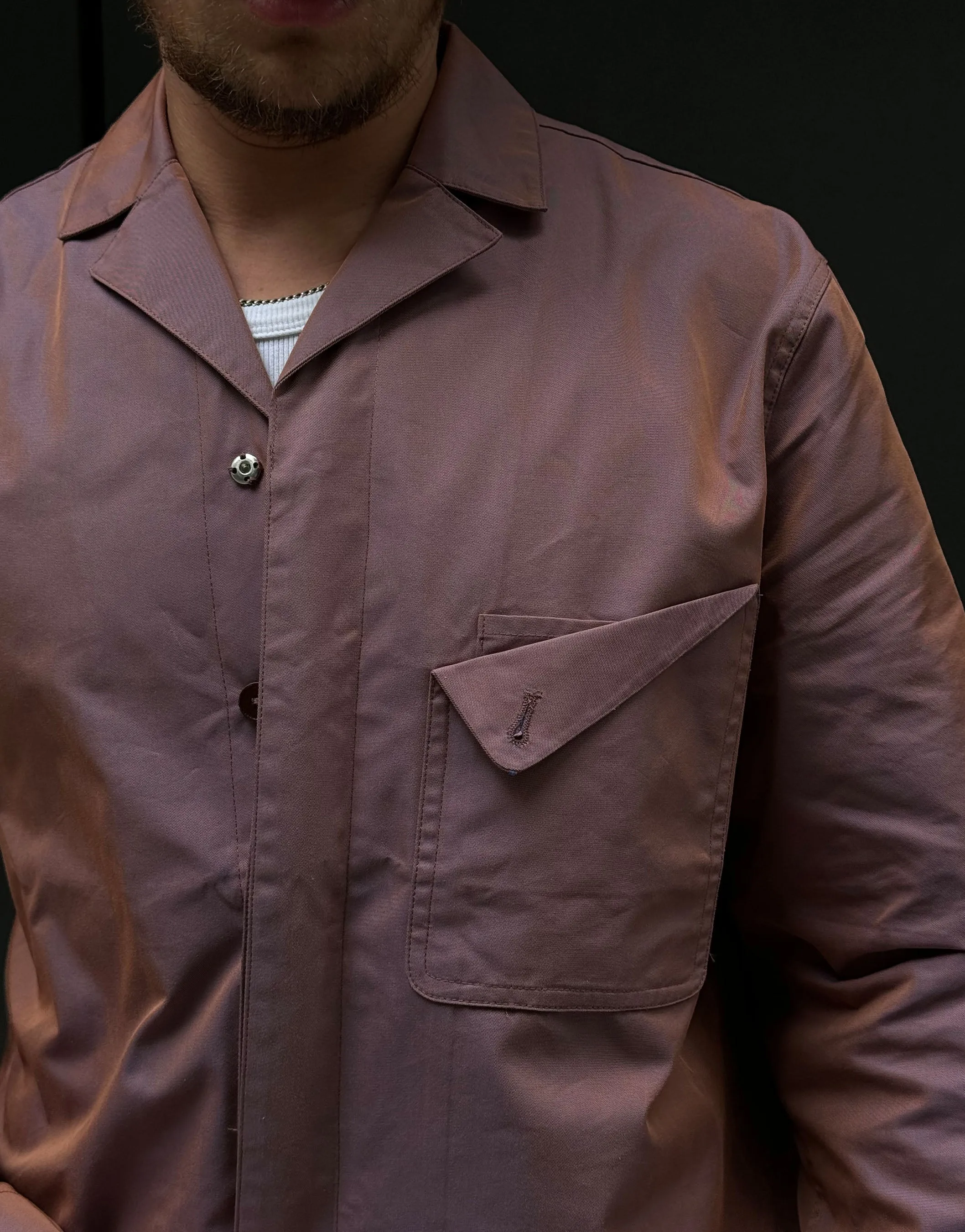 SSB-011 Revere Collar Shacket