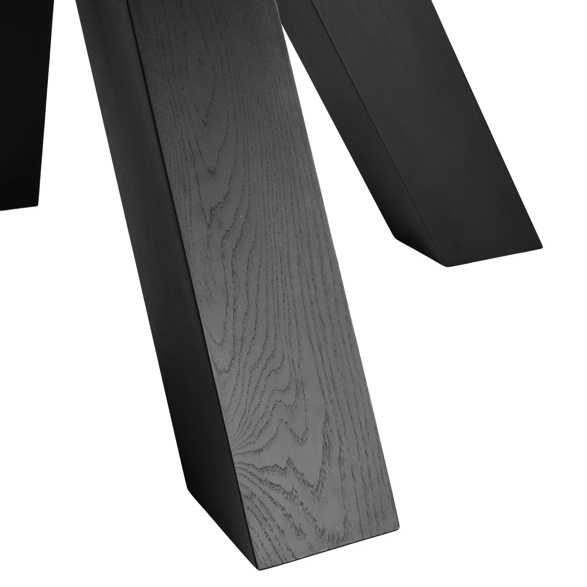 ST CROIX OAK DINING TABLE | BLACK