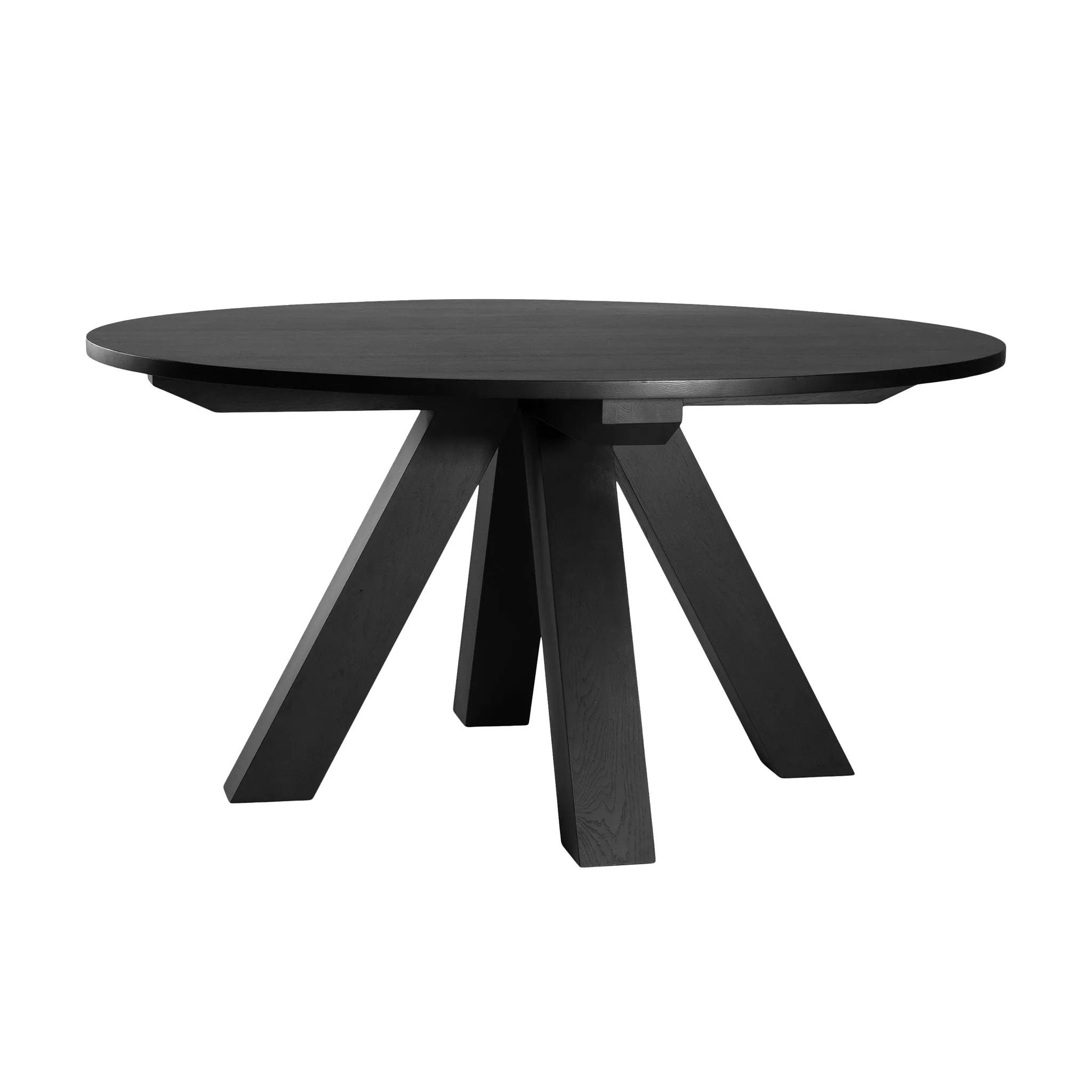 ST CROIX OAK DINING TABLE | BLACK