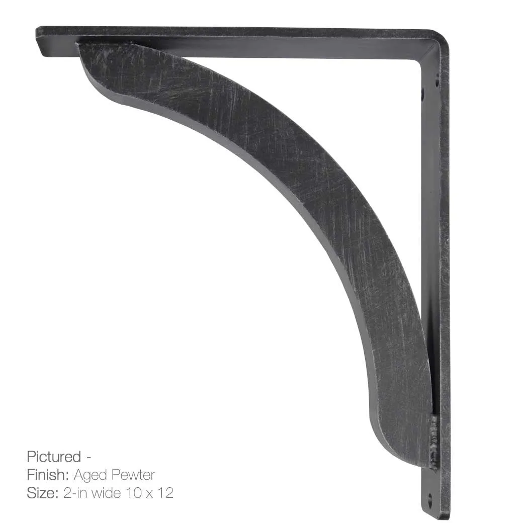 Stout Wrought Iron Corbel | 2" Wide