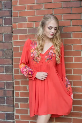 Sunset Nights Babydoll Dress