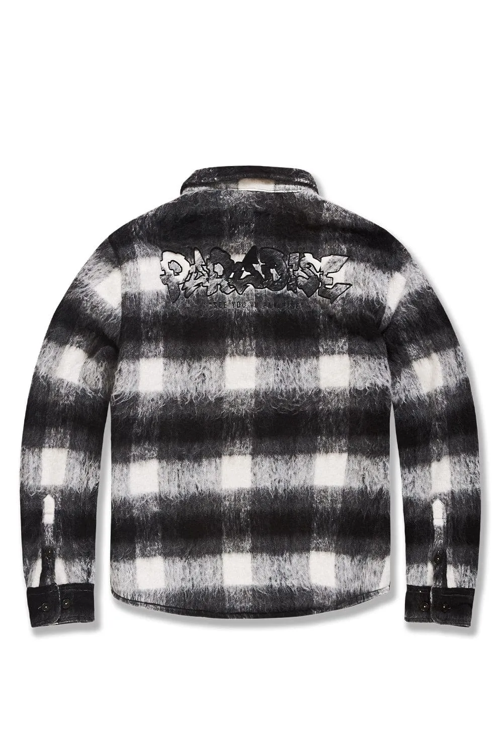 Vandal Flannel Shacket (Black)