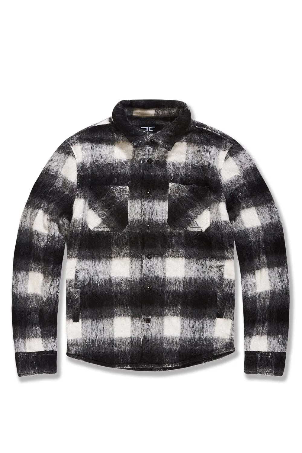 Vandal Flannel Shacket (Black)