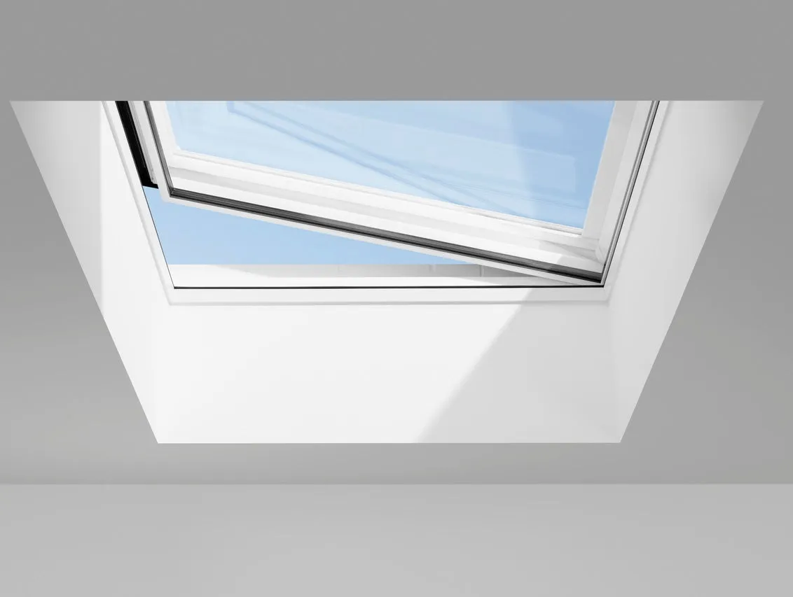 VELUX CVU 150120 1093 INTEGRA® Electric Curved Glass Rooflight Package 150 x 120cm (Including CVU Double Glazed Base & ISU Curved Glass Top Cover)