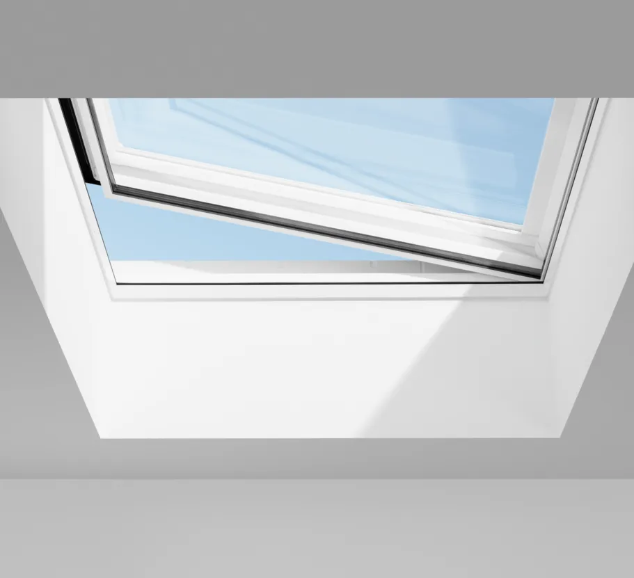 VELUX CVU INTEGRA® Electric Curved Glass Rooflight Package with Double Glazed Base (New Generation)