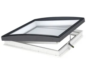 VELUX CVU INTEGRA® SOLAR Powered Curved Glass Rooflight Package with Double Glazed Base (New Generation)