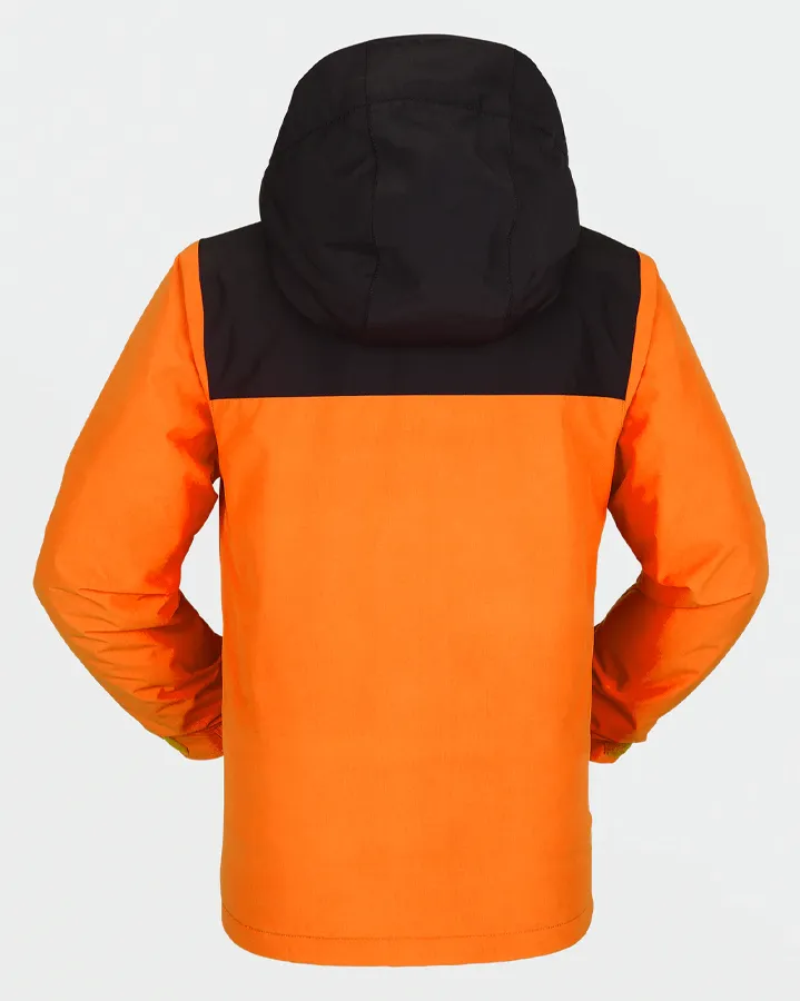 Volcom Stone.91 Ins Kids Jacket - Orange Shock - 2023