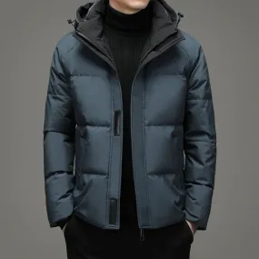 winter Men's 90% White Duck Down coat fashion keep warm Winter Down Jackets men Winter Coat Men Casual thicken Jacket M-4XL