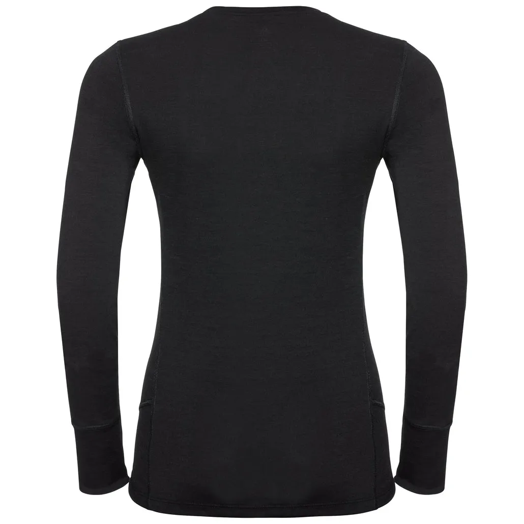 Women's NATURAL 100% MERINO WARM Long-Sleeve Base Layer Top