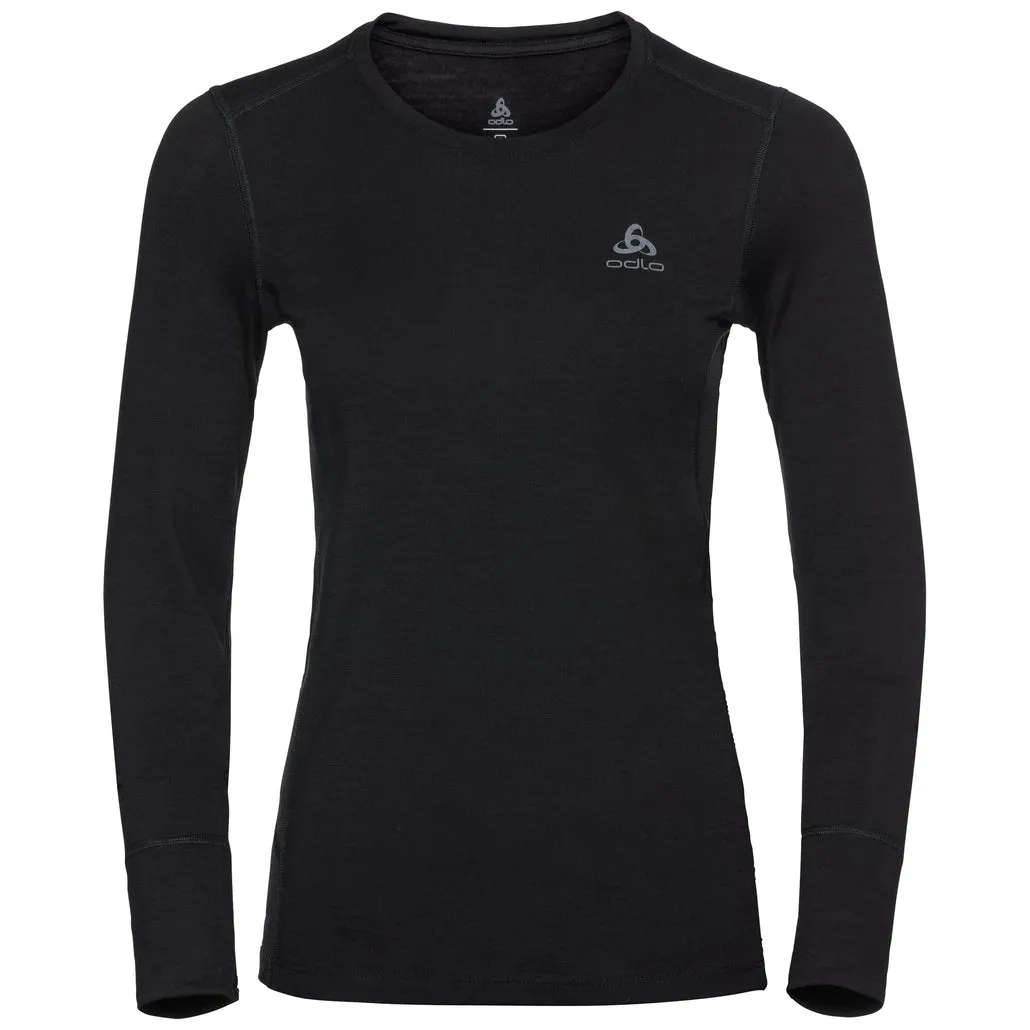 Women's NATURAL 100% MERINO WARM Long-Sleeve Base Layer Top