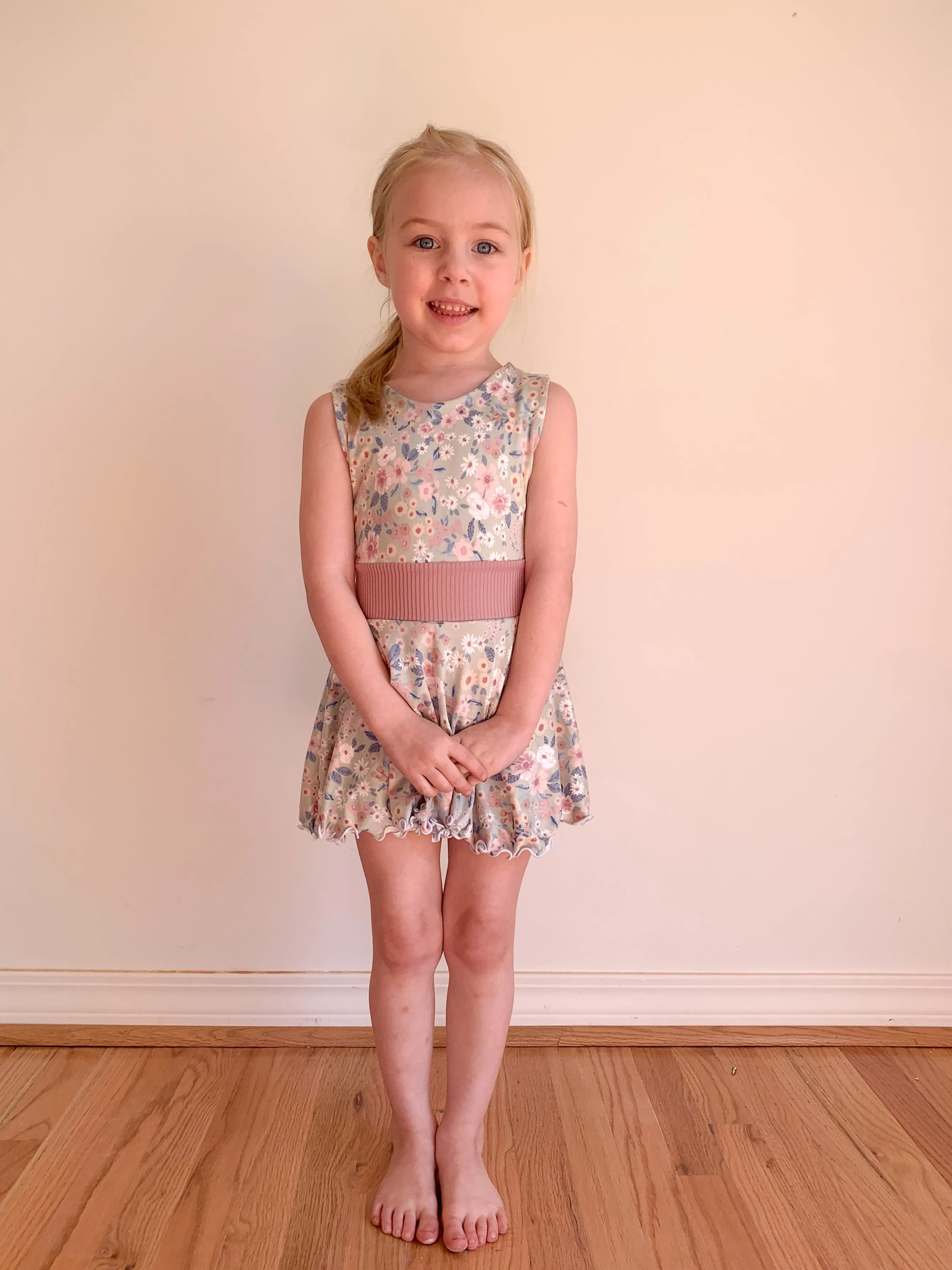 Youth Primrose Leotard, Dress and Top Digital Sewing Pattern Sizes NB-16Y