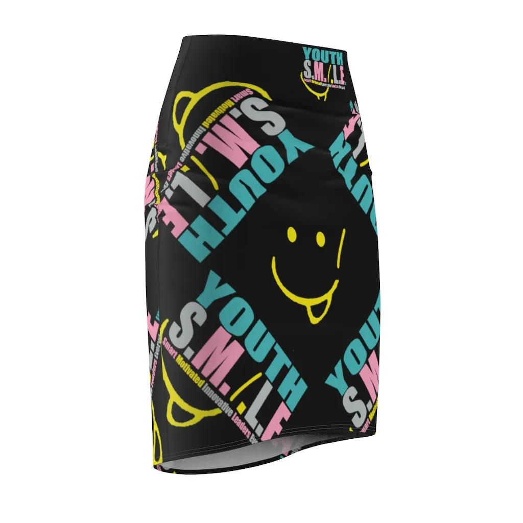 Youth Smile Pencil Skirt