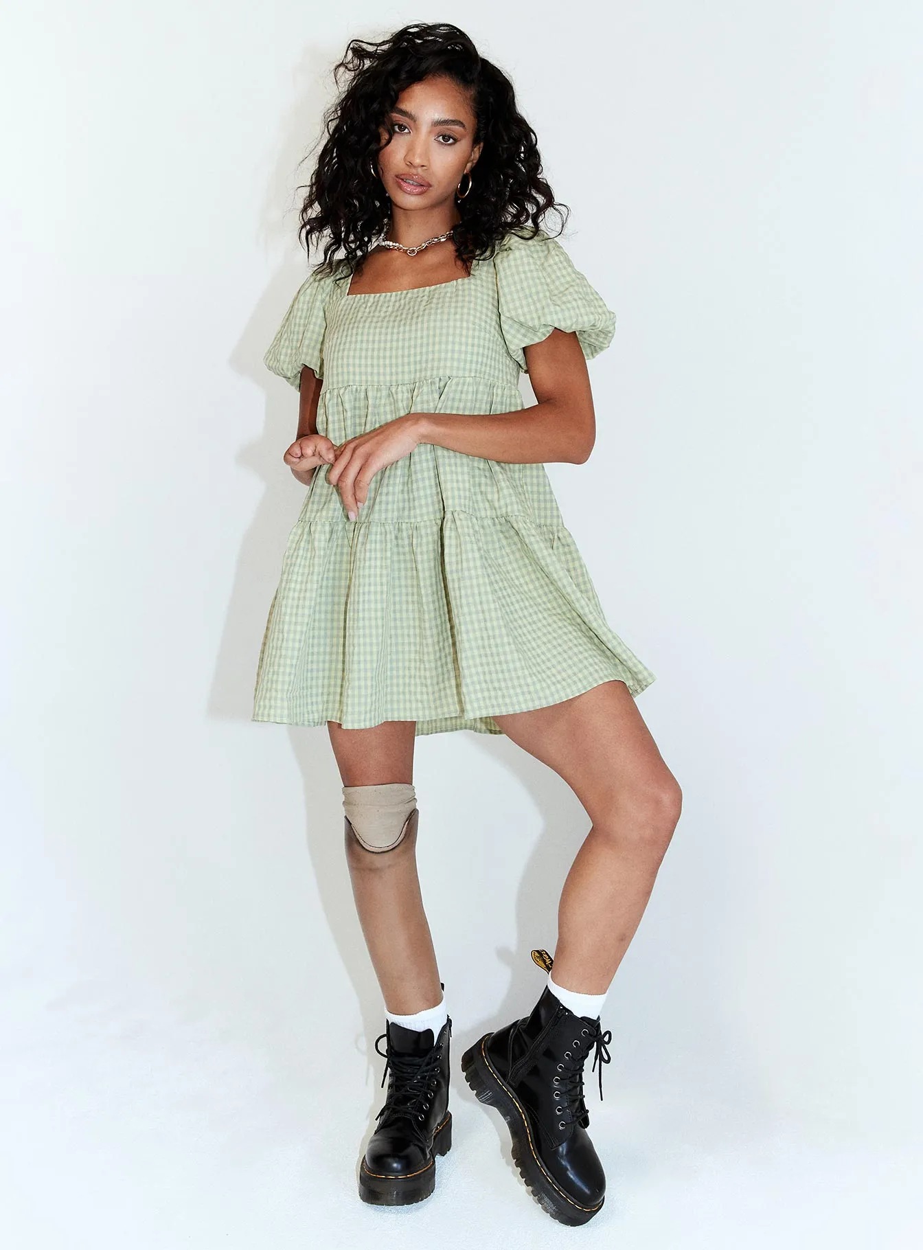 Zalia Mini Dress Green